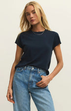 Modern Slub Tee - Polkadots & Moonbeams LAZ SUPPLYNavyXSModern Slub Tee