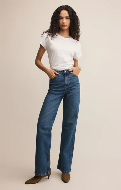 Modern Slub Tee - Polkadots & Moonbeams LAZ SUPPLYWhiteXSModern Slub Tee