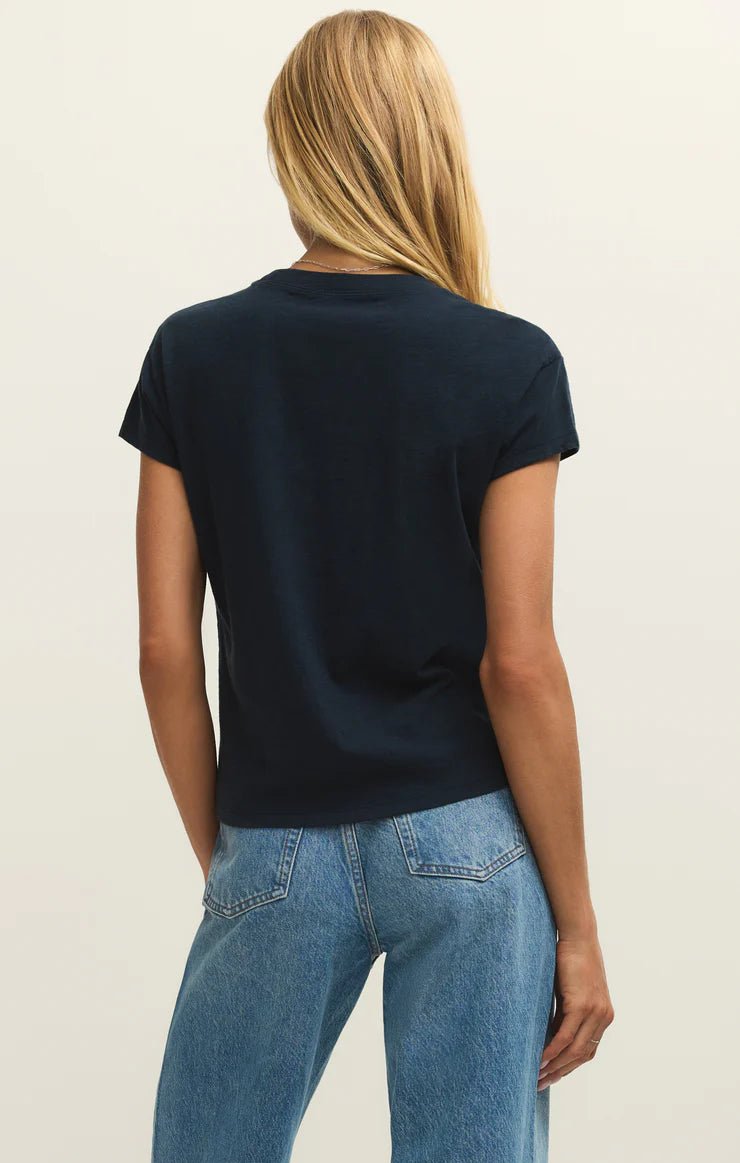 Modern Slub Tee - Polkadots & Moonbeams LAZ SUPPLYNavyXSModern Slub Tee