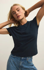 Modern Slub Tee - Polkadots & Moonbeams LAZ SUPPLYNavyXSModern Slub Tee