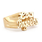 Nameplate Statement Ring - Polkadots & Moonbeams LAPolkadots & MoonbeamsLOS ANGELES6Nameplate Statement Ring