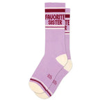 Novelty Gym Socks - Polkadots & Moonbeams LAGumball PoodleFAVORITE BROTHERNovelty Gym Socks