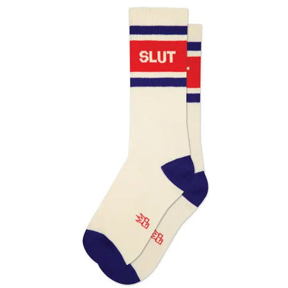 Novelty Gym Socks - Polkadots & Moonbeams LAGumball PoodleFAVORITE BROTHERNovelty Gym Socks