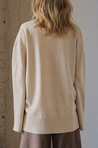 Oversized Knit Sweater - Polkadots & Moonbeams LABeige MossWhiteS/MOversized Knit Sweater