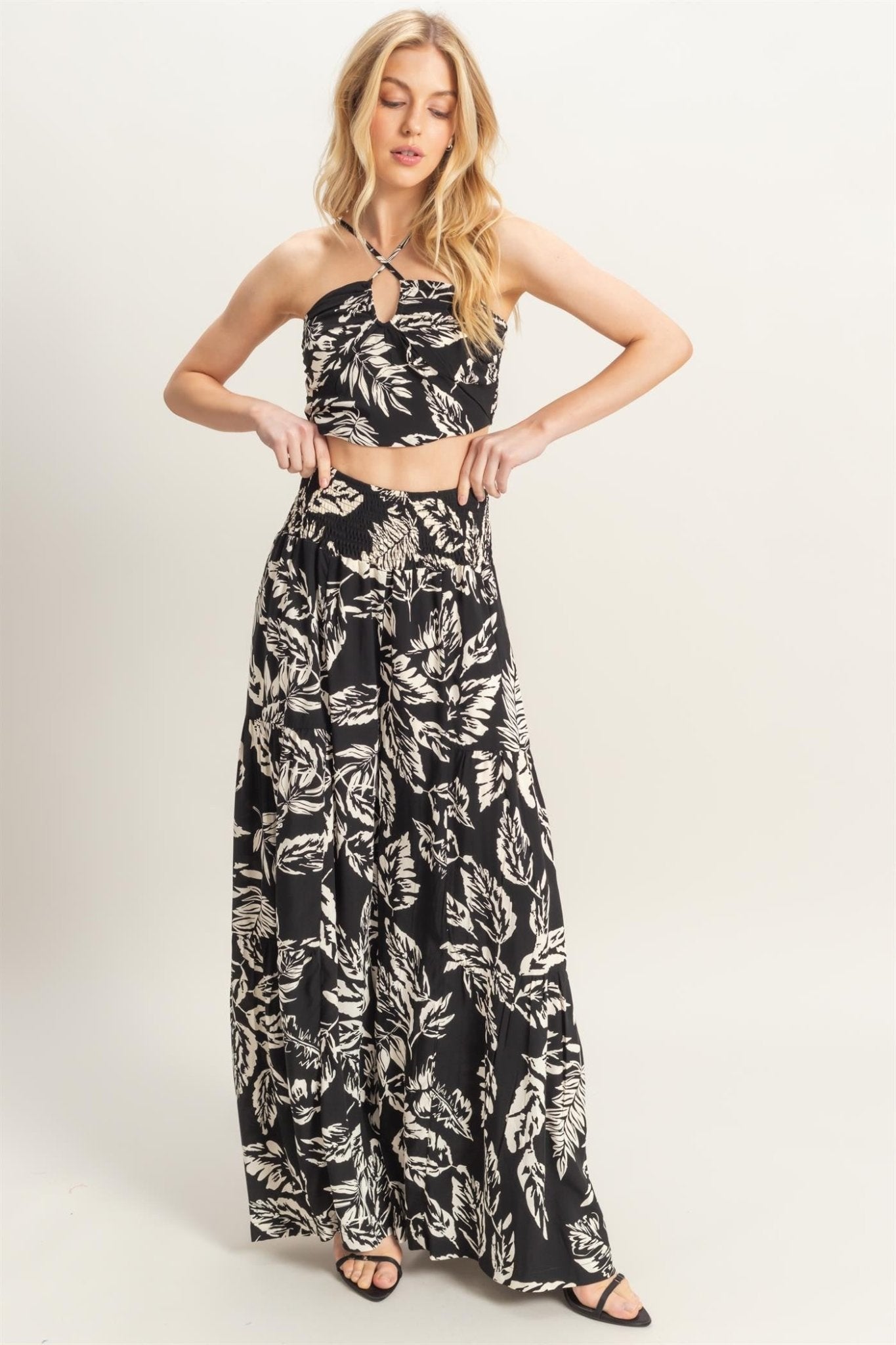 Papaya Crop Top - Polkadots & Moonbeams LAPolkadots & MoonbeamsBLACK/WHITESPapaya Crop Top