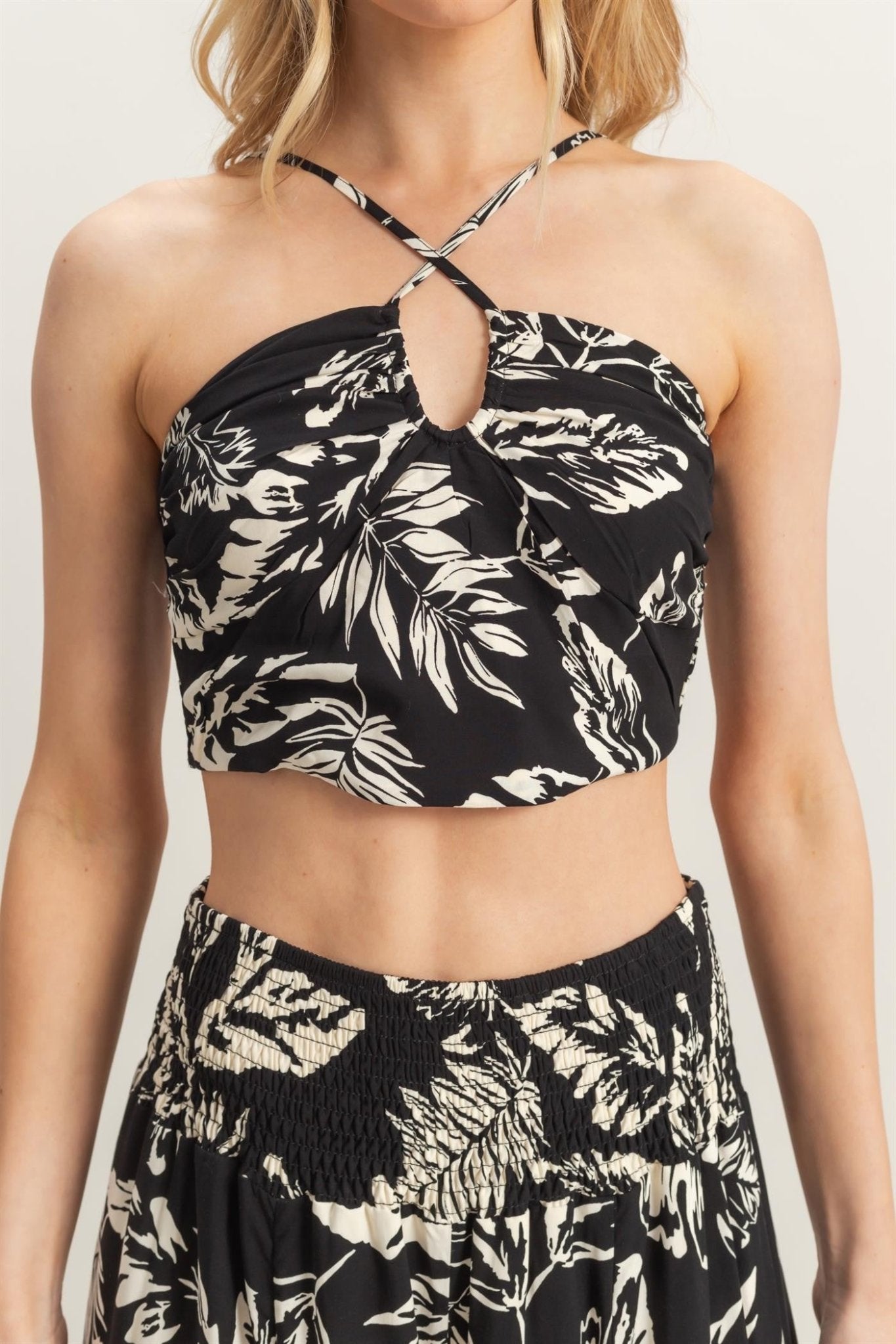 Papaya Crop Top - Polkadots & Moonbeams LAPolkadots & MoonbeamsBLACK/WHITESPapaya Crop Top