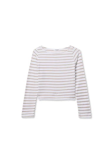 Parker Stripe - Polkadots & Moonbeams LAPerfect White Teetan/whiteXSParker Stripe