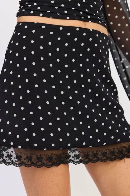 Penny Polkadots Skirt - Polkadots & Moonbeams LAPolkadots & MoonbeamsBLACK/WHITESPenny Polkadots Skirt