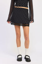 Penny Polkadots Skirt - Polkadots & Moonbeams LAPolkadots & MoonbeamsBLACK/WHITESPenny Polkadots Skirt