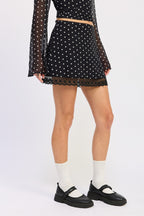 Penny Polkadots Skirt - Polkadots & Moonbeams LAPolkadots & MoonbeamsBLACK/WHITESPenny Polkadots Skirt