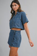 Pilar Denim Crop - Polkadots & Moonbeams LAPolkadots & MoonbeamsdenimSPilar Denim Crop