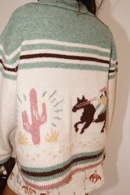 Cowboy Desert Sweater