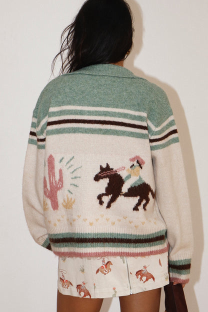 Cowboy Desert Sweater