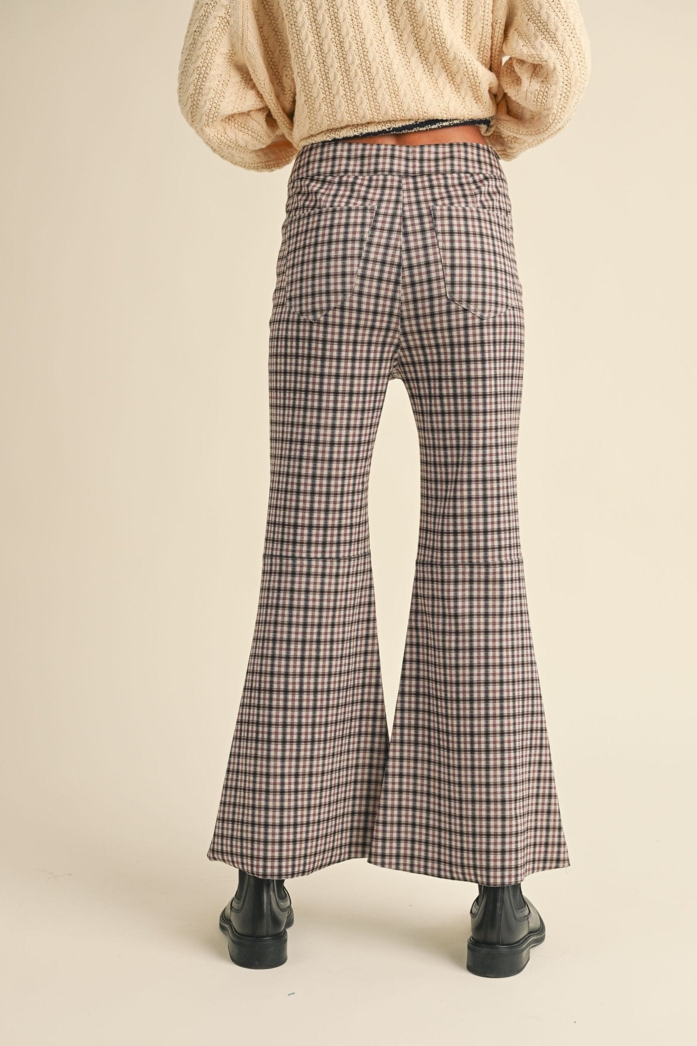 Plaid Cropped Trouser - Polkadots & Moonbeams LAPolkadots & MoonbeamsSPlaid Cropped Trouser