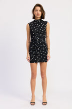 Polkadots Stretch Mesh Mini - Polkadots & Moonbeams LAPolkadots & MoonbeamsNavySPolkadots Stretch Mesh Mini