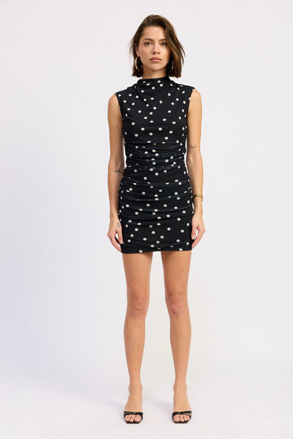 Polkadots Stretch Mesh Mini - Polkadots & Moonbeams LAPolkadots & MoonbeamsNavySPolkadots Stretch Mesh Mini