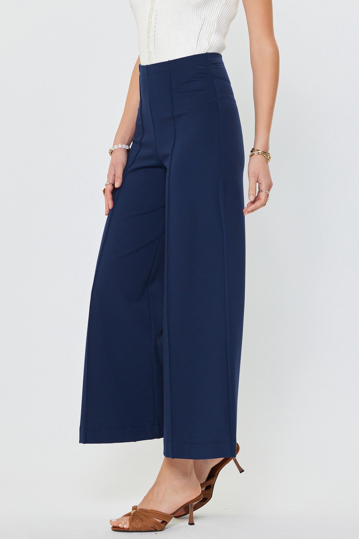 Flared Ponte Pants