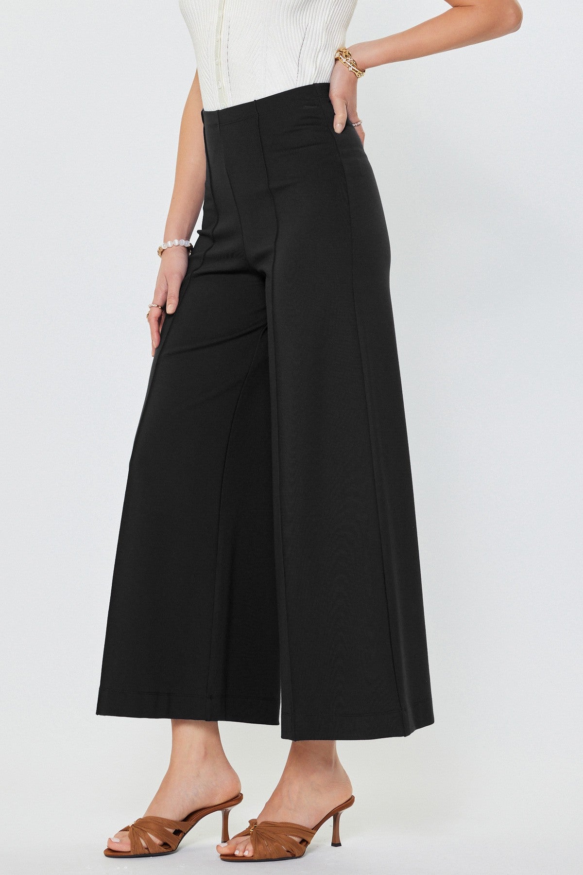 Flared Ponte Pants