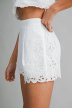 Poplin Embroidered Cami - Polkadots & Moonbeams LAPolkadots & MoonbeamsWhiteSPoplin Embroidered Cami