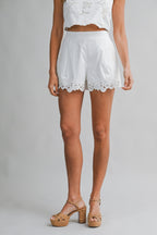 Poplin Embroidered Cami - Polkadots & Moonbeams LAPolkadots & MoonbeamsWhiteSPoplin Embroidered Cami