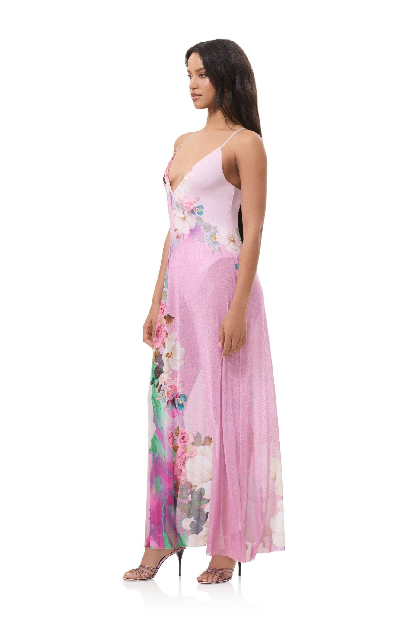 PRE-ORDER Rivka Dress - Marble Floral - Polkadots & Moonbeams LAAFRMAD021711FB26-694-XSMarble FloralAD021711FB26XSPRE-ORDER Rivka Dress - Marble Floral