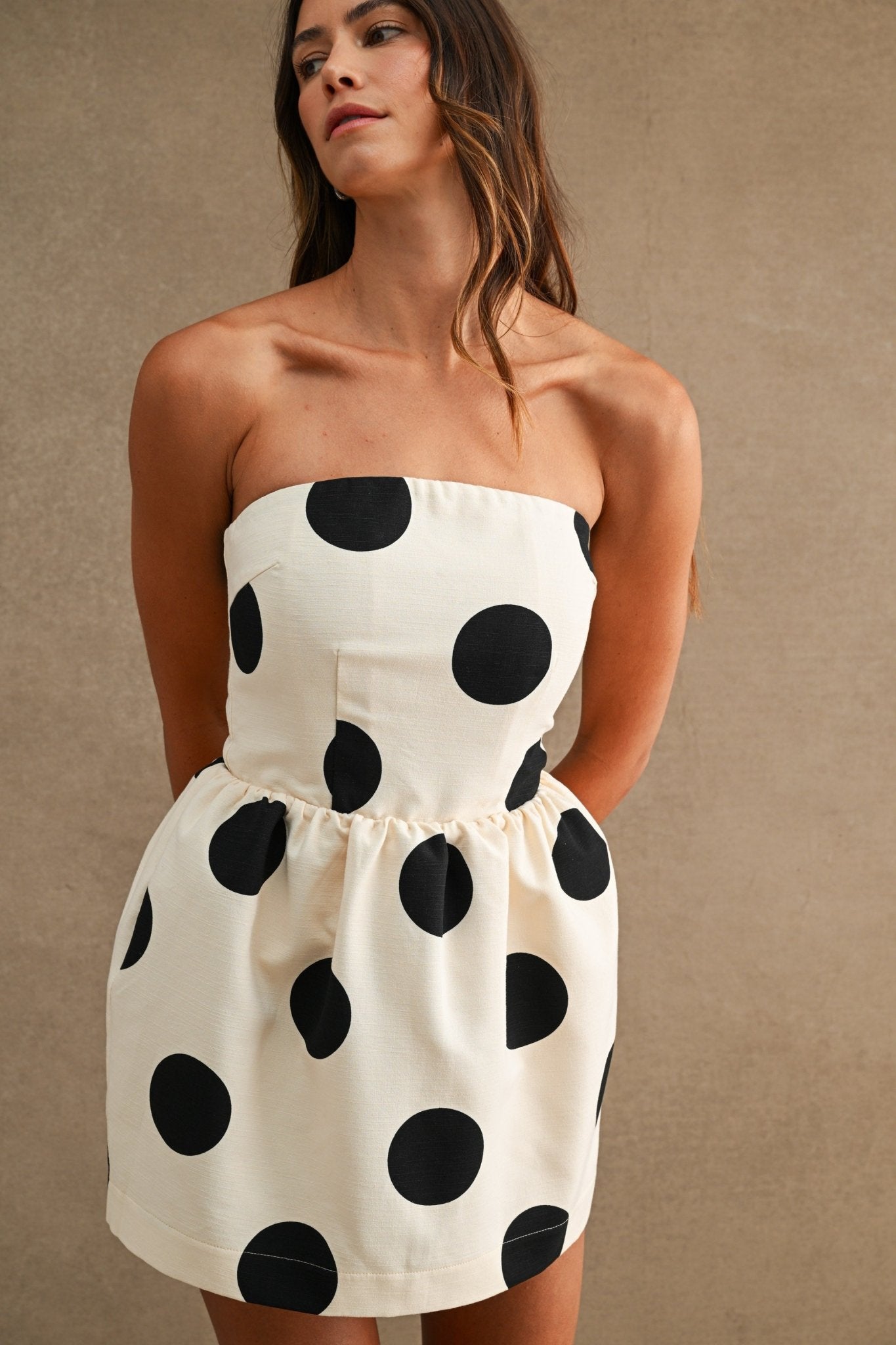 Wendy Mini Polkadots Dress