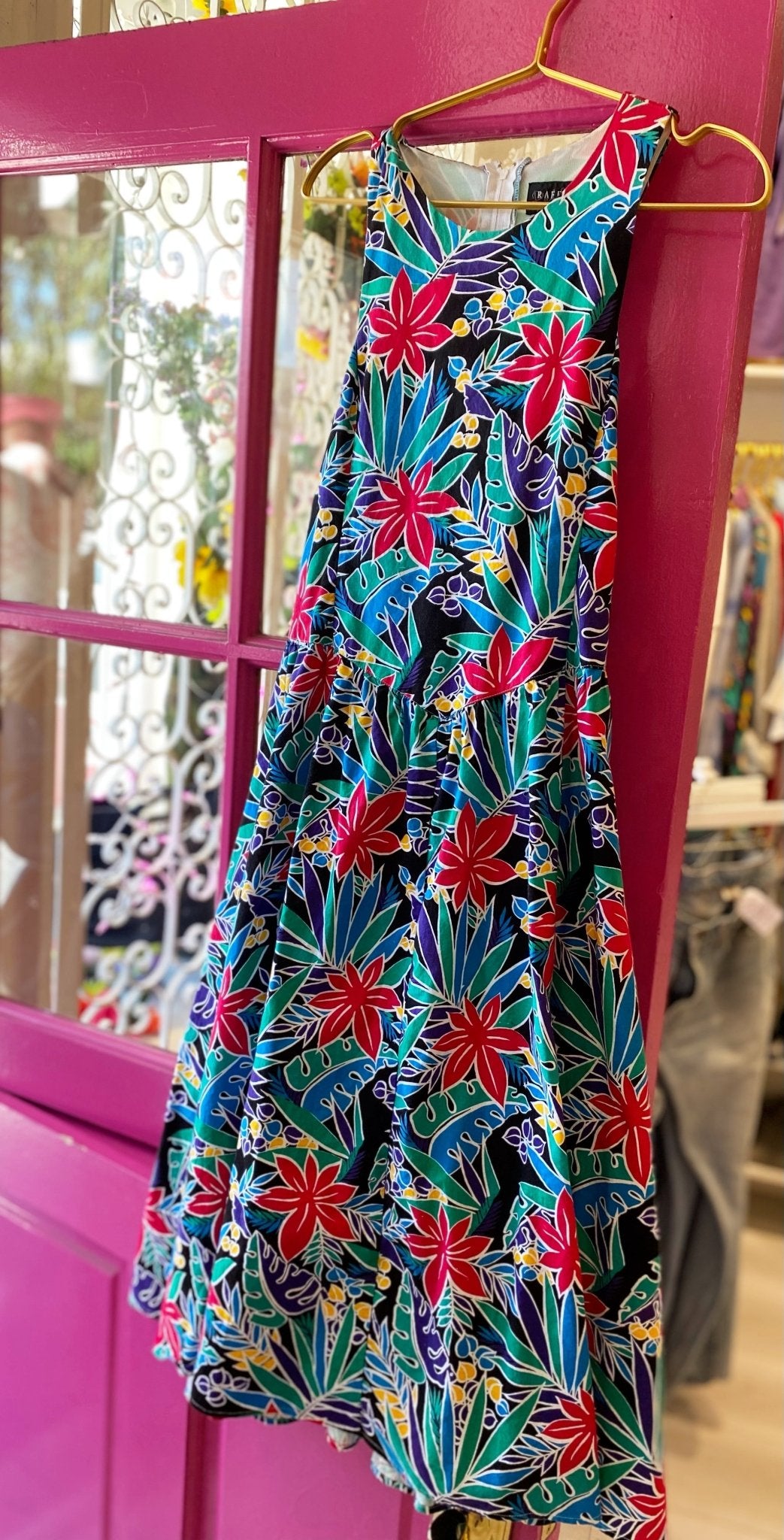 Rafferty Hawaiian Vintage Dress - Polkadots & Moonbeams LAVintageRafferty Hawaiian Vintage Dress