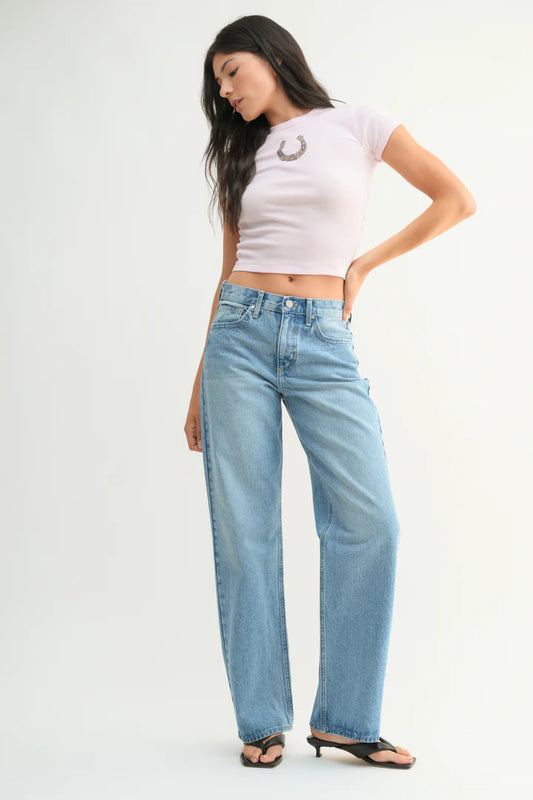 Relaxed Straight Leg Jean