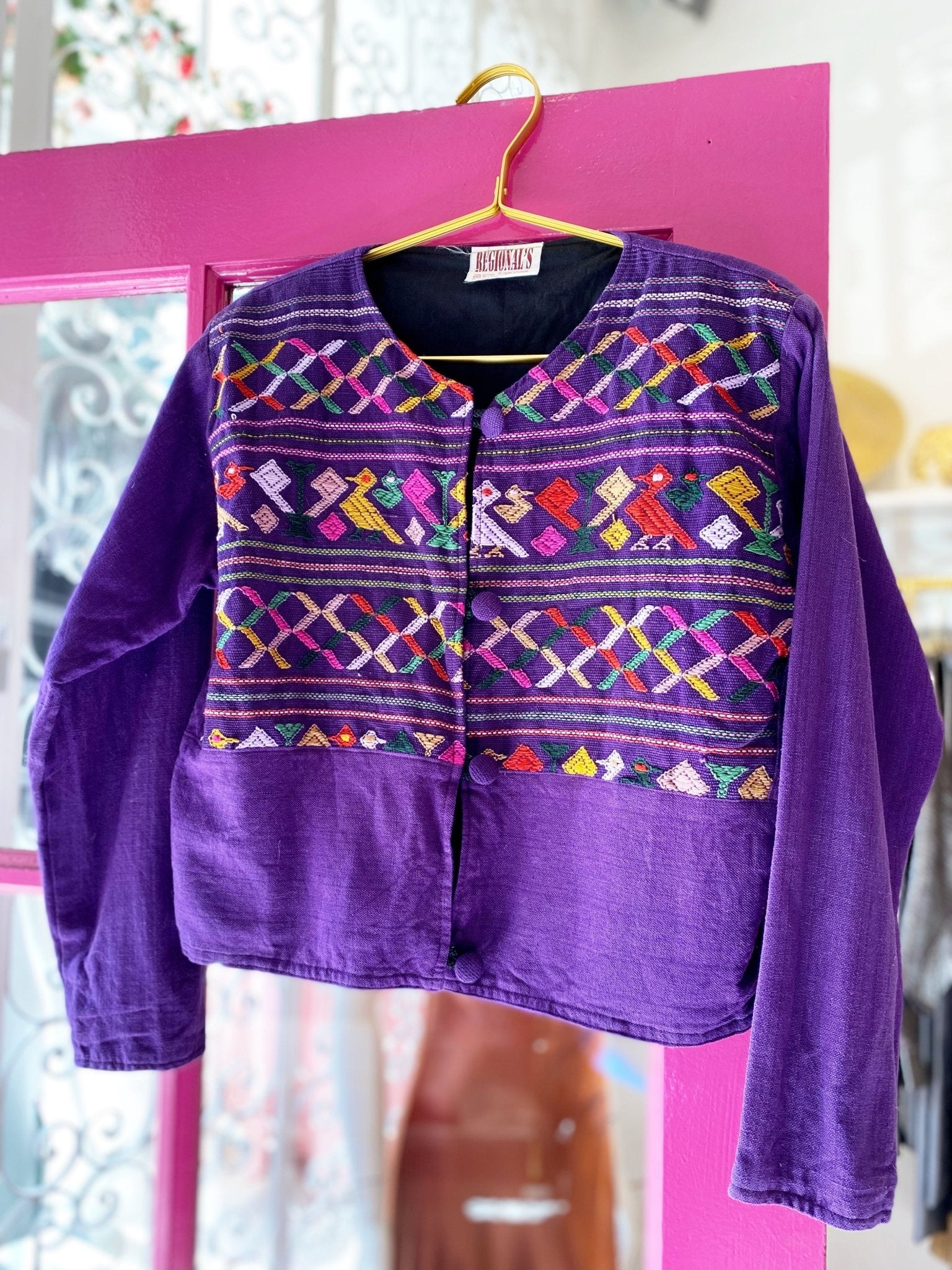 Regionals International Embroidered Bolero WC - Polkadots & Moonbeams LAVintageRegionals International Embroidered Bolero WC