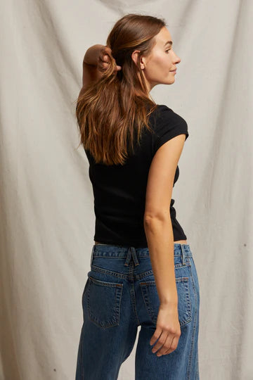 Jude Ribbed Tee