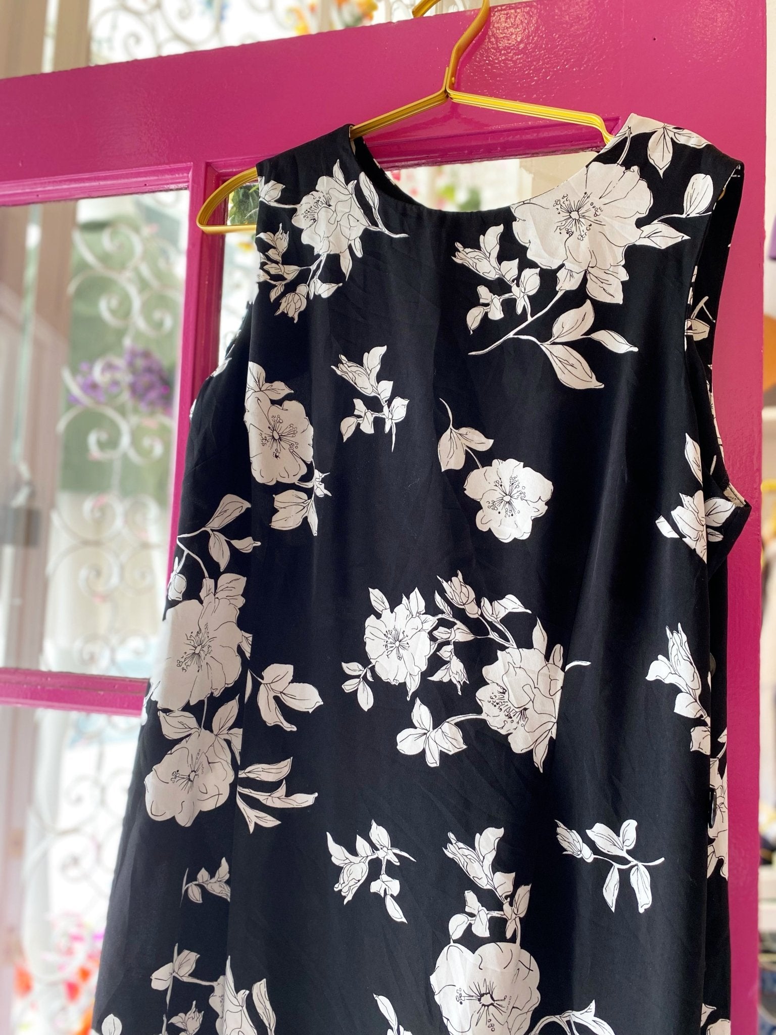 R&K Vintage Sleeveless Midi - Polkadots & Moonbeams LAVintageR&K Vintage Sleeveless Midi