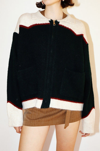 Rodeo Cowboy Sweater - Polkadots & Moonbeams LABailey RoseRED/WHITEXSRodeo Cowboy Sweater