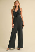Rosette Jumpsuit - Polkadots & Moonbeams LAPolkadots & MoonbeamsBlackSRosette Jumpsuit