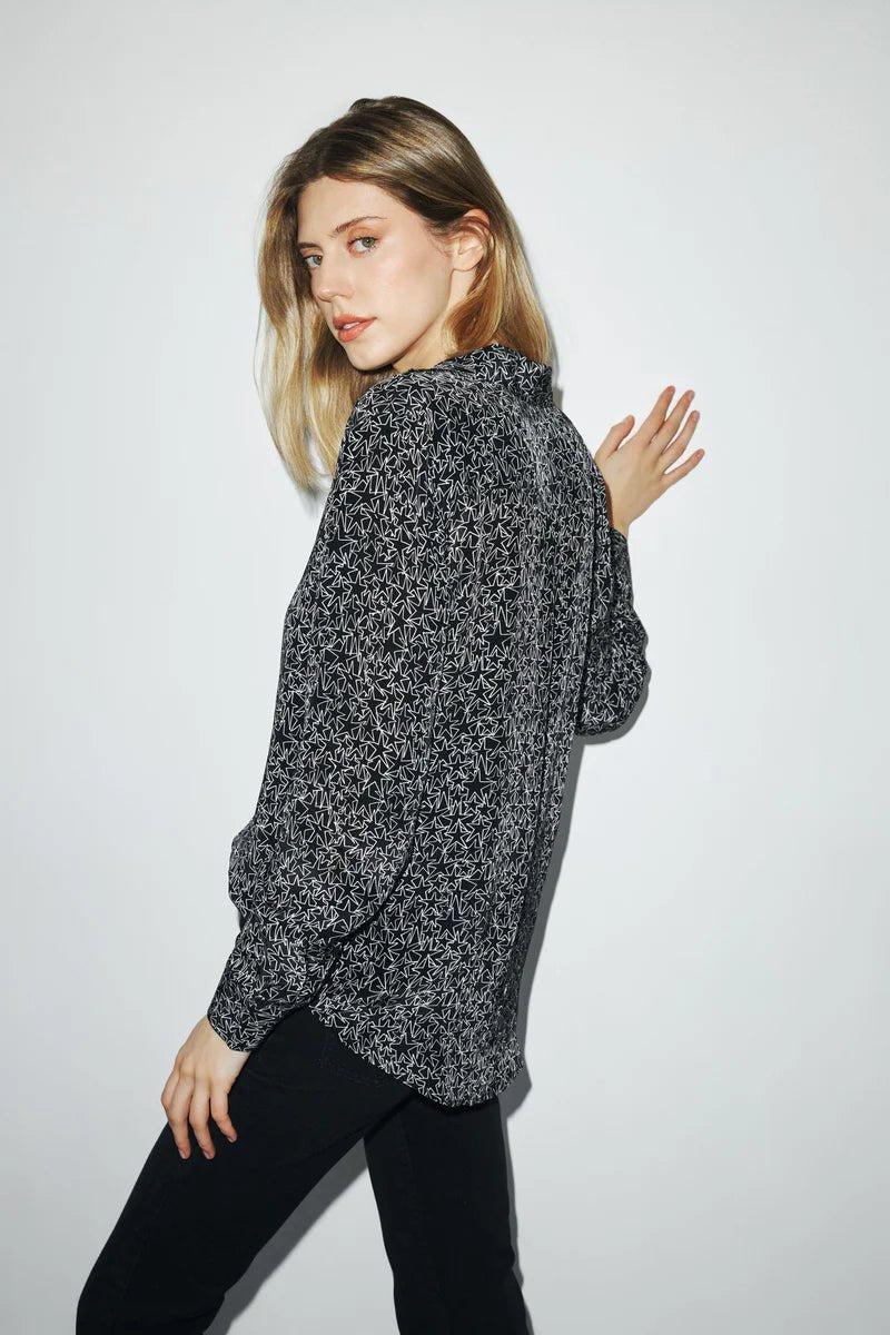 Sage Star Blouse - Polkadots & Moonbeams LACatherine GeeBlackXSSage Star Blouse