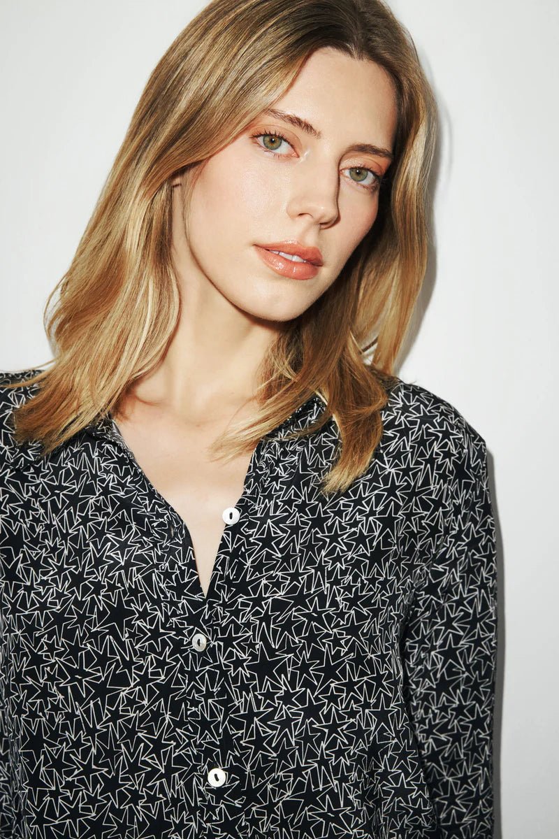 Sage Star Blouse - Polkadots & Moonbeams LACatherine GeeBlackXSSage Star Blouse