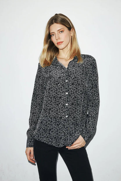 Sage Star Blouse - Polkadots & Moonbeams LACatherine GeeBlackXSSage Star Blouse