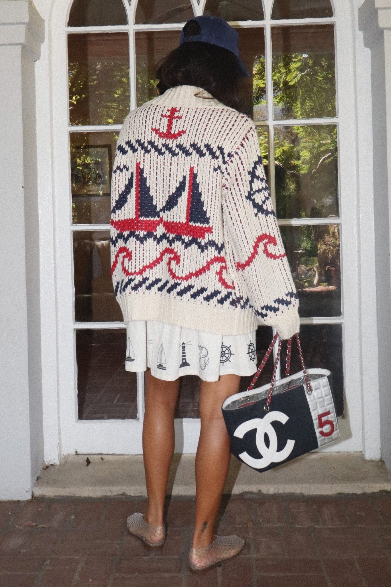 Sailboat Knit Sweater - Polkadots & Moonbeams LABailey RoseXSSailboat Knit Sweater