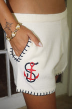 Sailor Whipstitch Shorts - Polkadots & Moonbeams LABailey RoseXSSailor Whipstitch Shorts