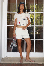Sailor Whipstitch Shorts - Polkadots & Moonbeams LABailey RoseXSSailor Whipstitch Shorts