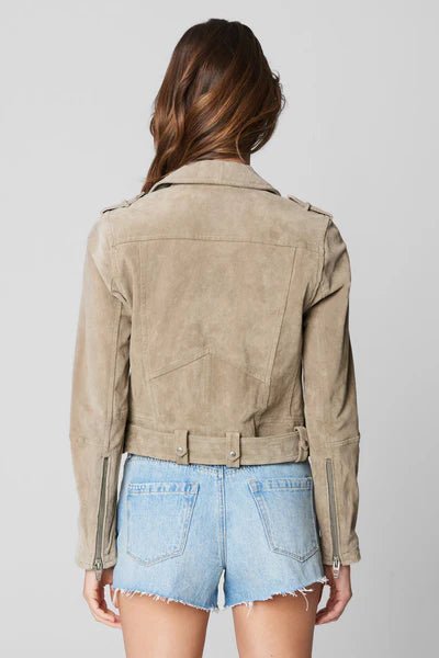 Sand Stoner Moto Jacket - Polkadots & Moonbeams LABlank NYCBeigeXSSand Stoner Moto Jacket
