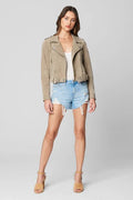Sand Stoner Moto Jacket - Polkadots & Moonbeams LABlank NYCBeigeXSSand Stoner Moto Jacket