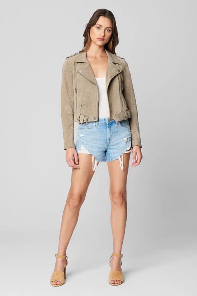 Sand Stoner Moto Jacket - Polkadots & Moonbeams LABlank NYCBeigeXSSand Stoner Moto Jacket