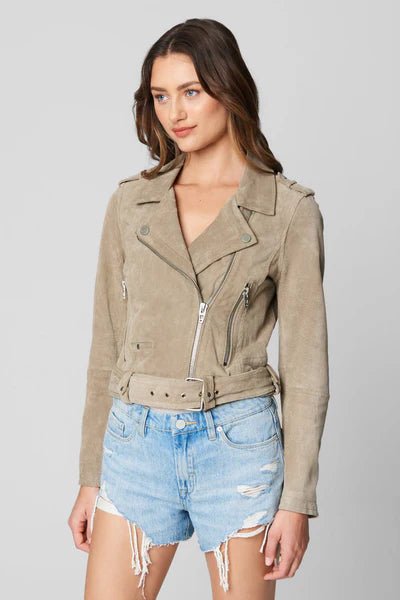 Sand Stoner Moto Jacket - Polkadots & Moonbeams LABlank NYCBeigeXSSand Stoner Moto Jacket