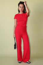 Sara Pointelle Pants - Polkadots & Moonbeams LABailey RoseRedXSSara Pointelle Pants