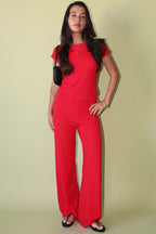 Sara Pointelle Pants - Polkadots & Moonbeams LABailey RoseRedXSSara Pointelle Pants
