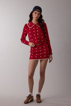 Scallop Cardigan - Polkadots & Moonbeams LAPolkadots & Moonbeams LABlackSScallop Cardigan