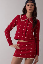 Scallop Cardigan - Polkadots & Moonbeams LAPolkadots & Moonbeams LABlackSScallop Cardigan