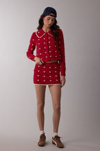 Scallop Cardigan - Polkadots & Moonbeams LAPolkadots & Moonbeams LABlackSScallop Cardigan