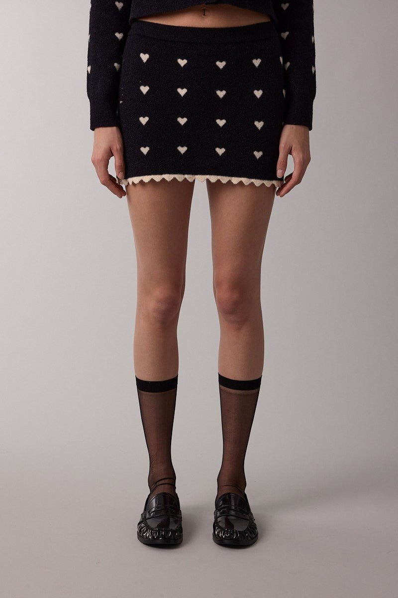 Scallop Skort - Polkadots & Moonbeams LAPolkadots & Moonbeams LARedSScallop Skort