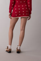 Scallop Skort - Polkadots & Moonbeams LAPolkadots & Moonbeams LARedSScallop Skort